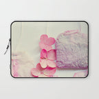 The Art of Tea - white still life photograph wall decor Laptop Sleeve Gallery Image 1