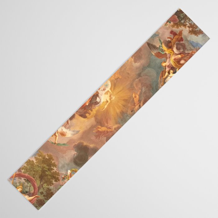 Renaissance Painting Cherubs Rome Fresco Ceiling Table Runner Gallery Image 3