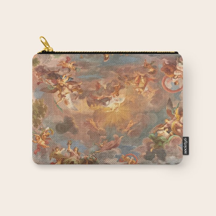 Renaissance Painting Cherubs Rome Fresco Ceiling Carry All Pouch Gallery Image 1