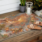 Renaissance Painting Cherubs Rome Fresco Ceiling Outdoor Rug Gallery Image 2