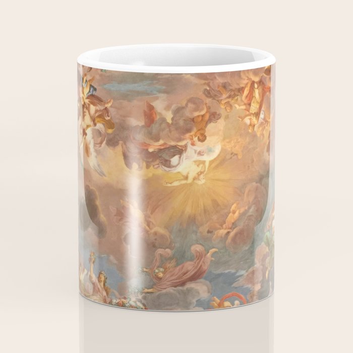 Renaissance Painting Cherubs Rome Fresco Ceiling Coffee Mug Gallery Image 4