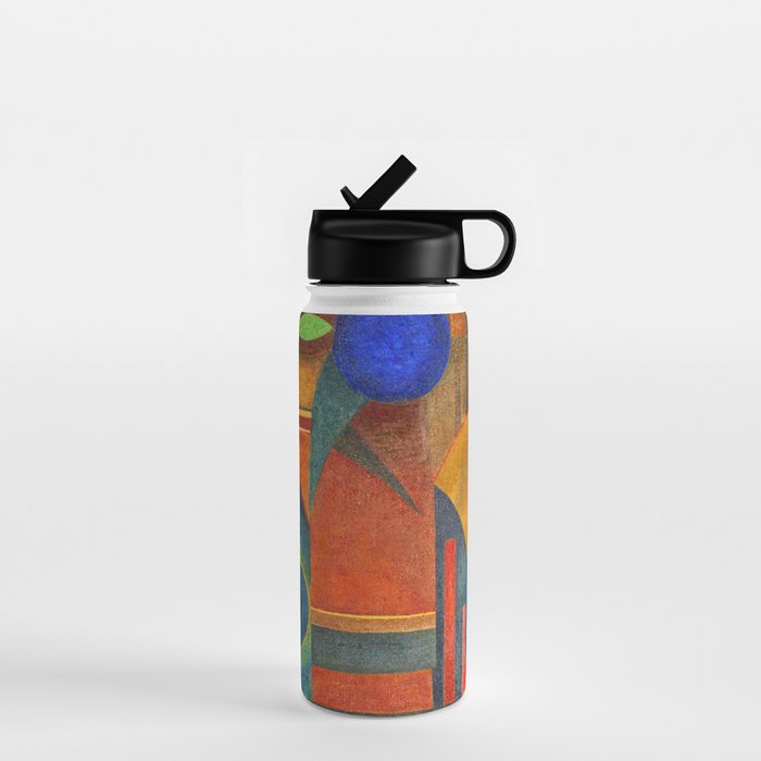 Wassily Kandinsky "Brown silence" (1925) Water Bottle Gallery Image 1