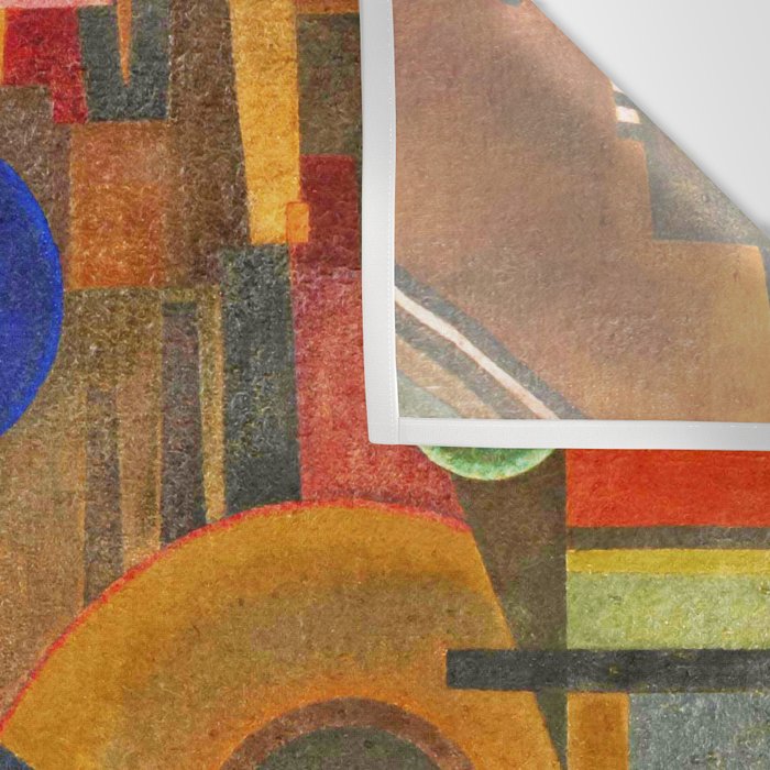 Wassily Kandinsky "Brown silence" (1925) Wall Tapestry Gallery Image 3