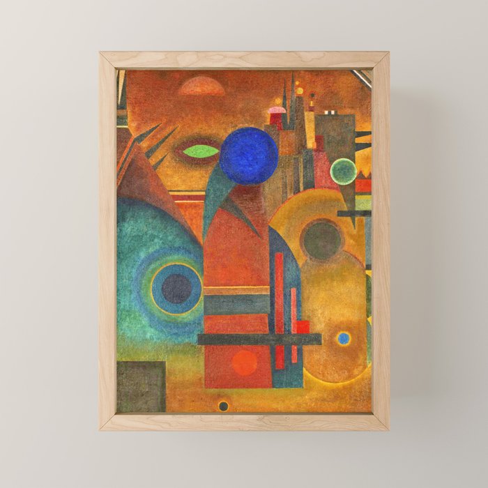 Wassily Kandinsky "Brown silence" (1925) Mini Art Print Gallery Image 1