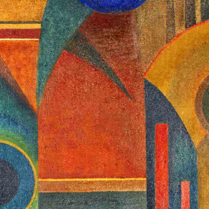 Wassily Kandinsky "Brown silence" (1925) Coffee Mug Gallery Image 2