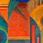 Wassily Kandinsky "Brown silence" (1925) Coffee Mug Gallery Image 2