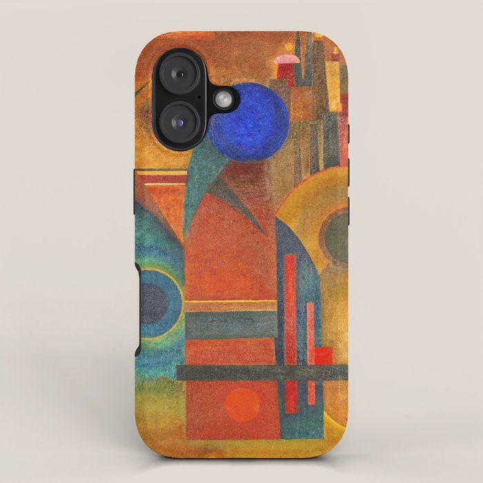 Wassily Kandinsky "Brown silence" (1925) iPhone Case Gallery Image 1