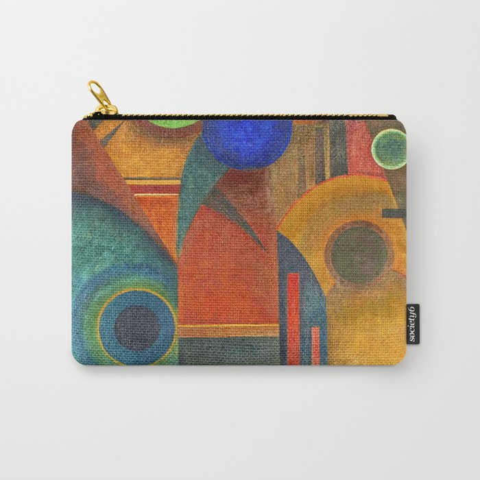 Wassily Kandinsky "Brown silence" (1925) Carry All Pouch Gallery Image 1