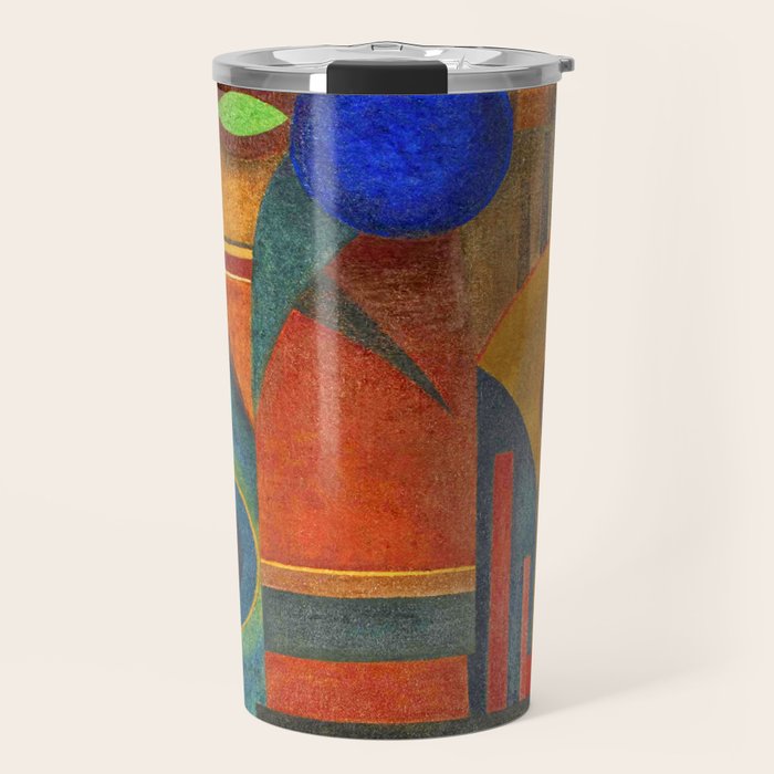 Wassily Kandinsky "Brown silence" (1925) Travel Mug Gallery Image 1