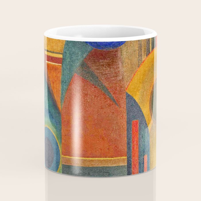 Wassily Kandinsky "Brown silence" (1925) Coffee Mug Gallery Image 4