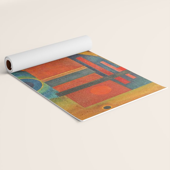 Wassily Kandinsky "Brown silence" (1925) Yoga Mat Gallery Image 2