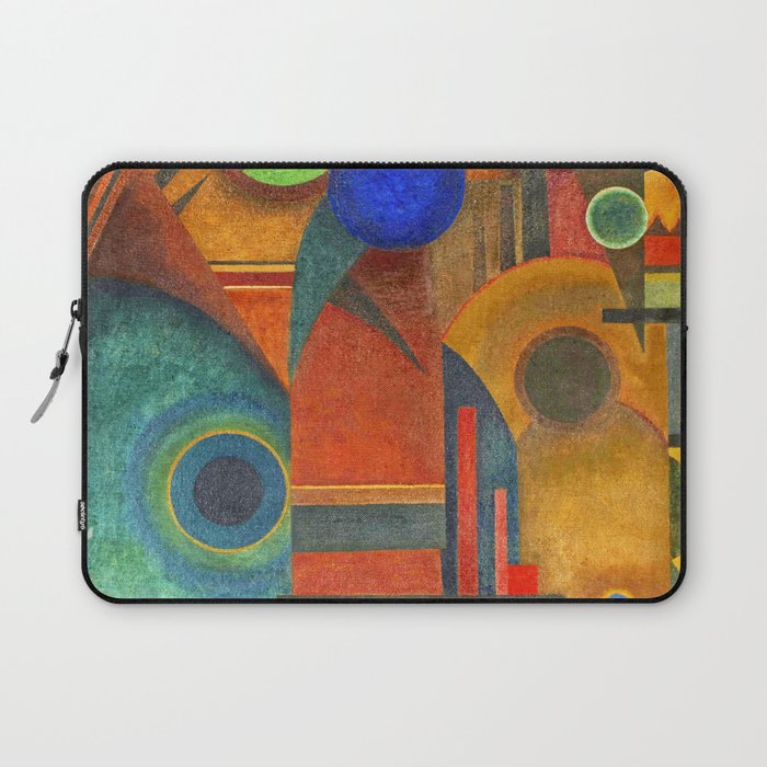 Wassily Kandinsky "Brown silence" (1925) Laptop Sleeve Gallery Image 1