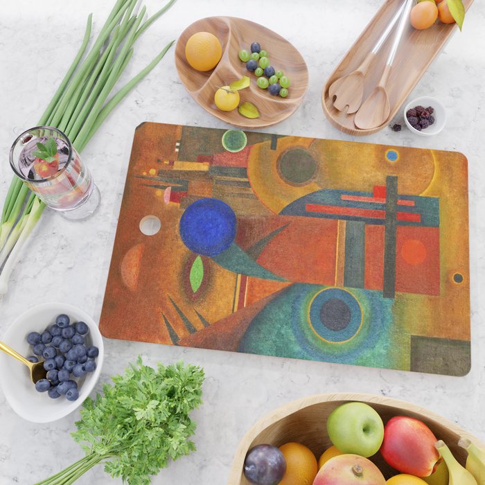 Wassily Kandinsky "Brown silence" (1925) Cutting Board Gallery Image 2