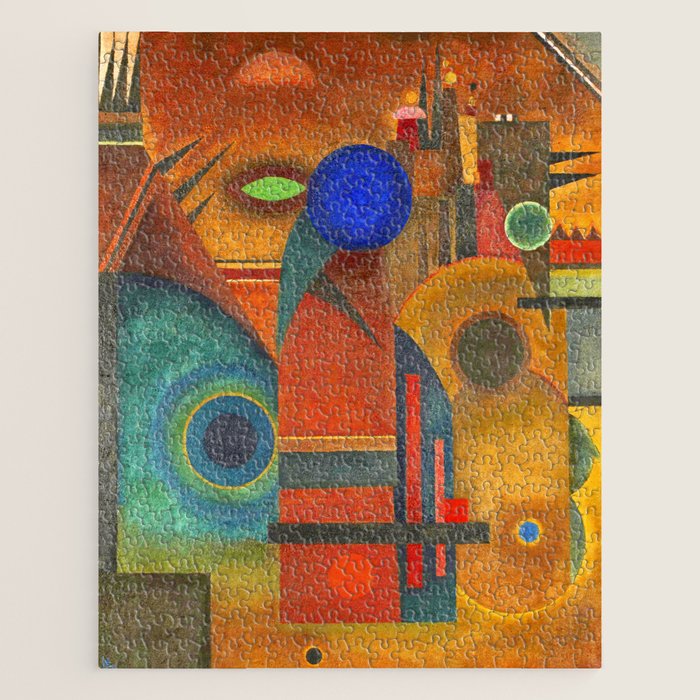 Wassily Kandinsky "Brown silence" (1925) Jigsaw Puzzle Gallery Image 1