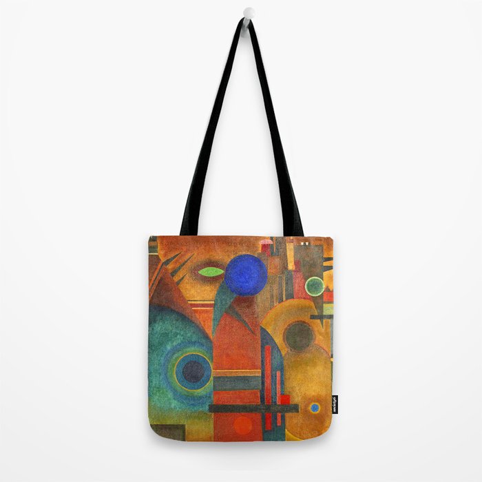 Wassily Kandinsky "Brown silence" (1925) Tote Bag Gallery Image 2