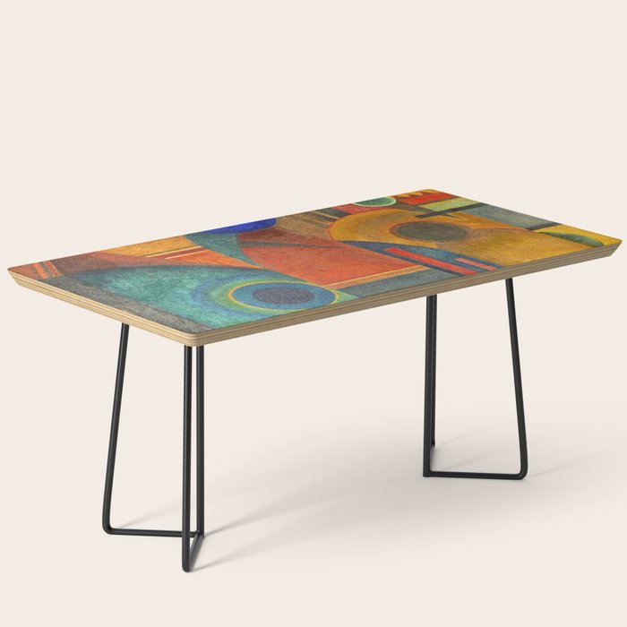 Wassily Kandinsky "Brown silence" (1925) Coffee Table Gallery Image 1