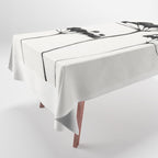 Abstract Art /Minimal Plant 118 Tablecloth Gallery Image 1