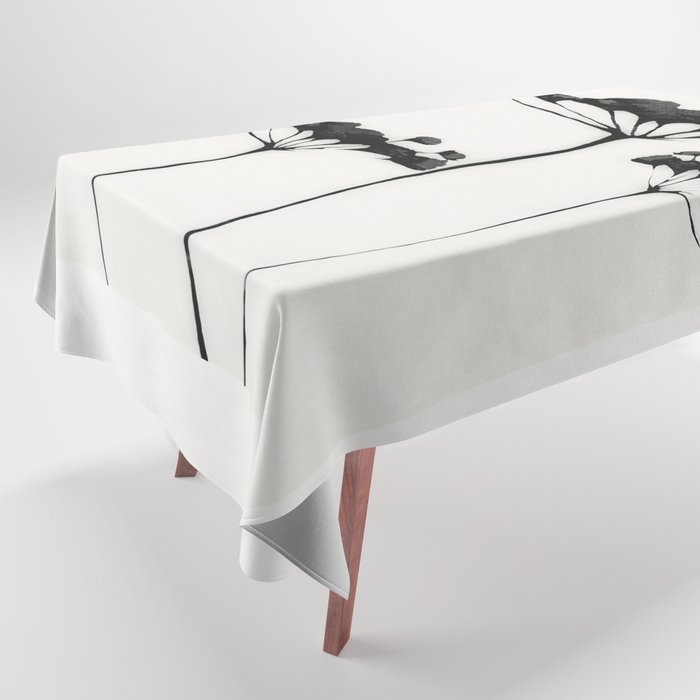 Abstract Art /Minimal Plant 118 Tablecloth Gallery Image 1