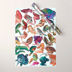 Reverse Mermaids Wrapping Paper Gallery Image 1