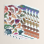 Reverse Mermaids Wrapping Paper Gallery Image 3