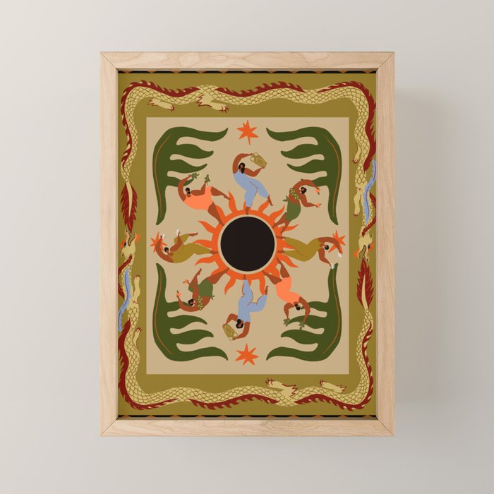 A Year Around the Sun  Mini Art Print Gallery Image 1