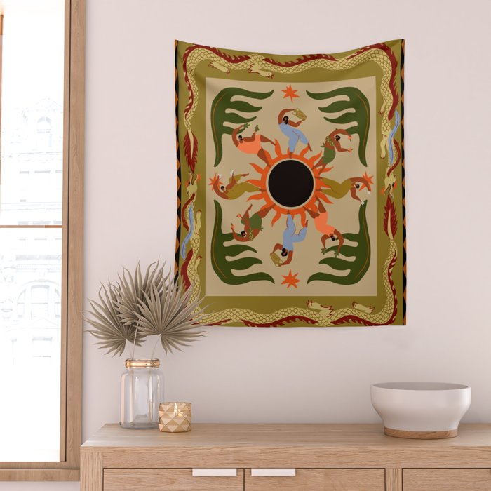A Year Around the Sun  Wall Tapestry Gallery Image 2