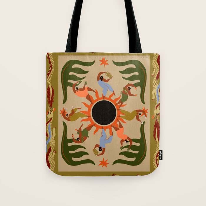 A Year Around the Sun  Tote Bag Gallery Image 1