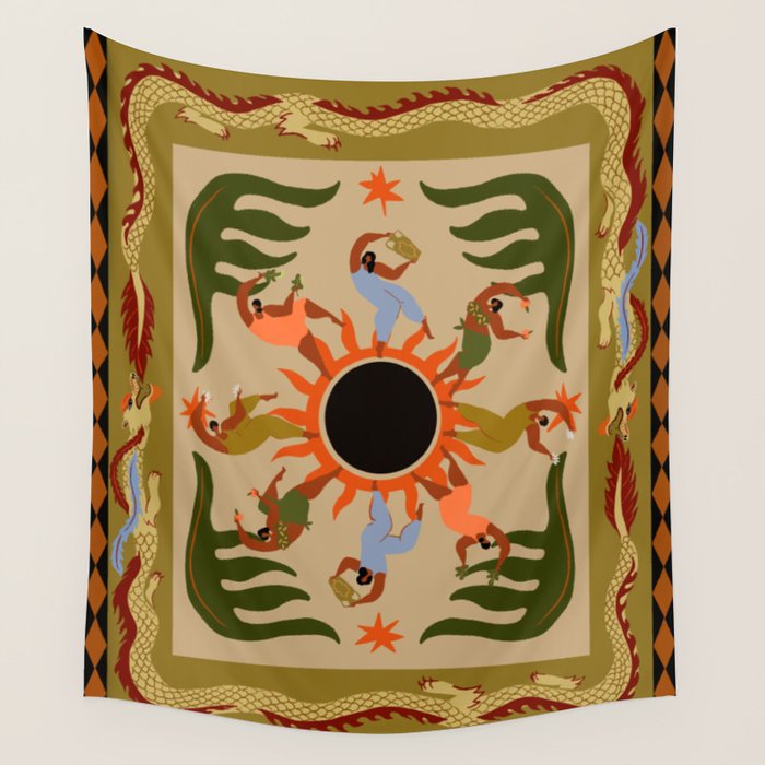 A Year Around the Sun  Wall Tapestry Gallery Image 1
