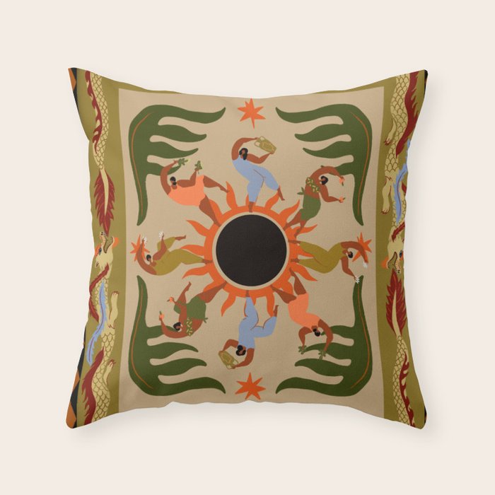 A Year Around the Sun  Throw Pillow Gallery Image 6