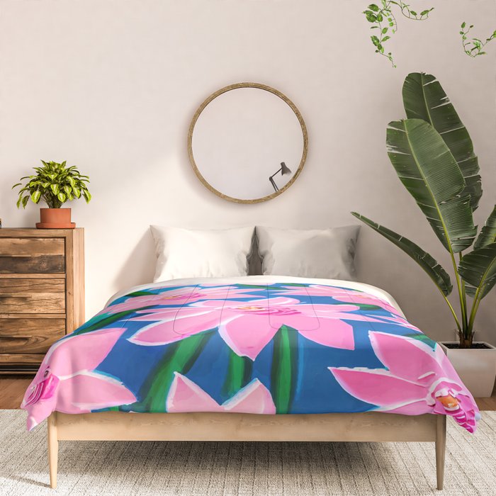 Osaka: Flower Market 03 Comforter Gallery Image 3