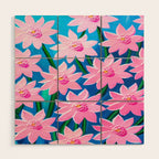 Osaka: Flower Market 03 Wood Wall Art Gallery Image 1
