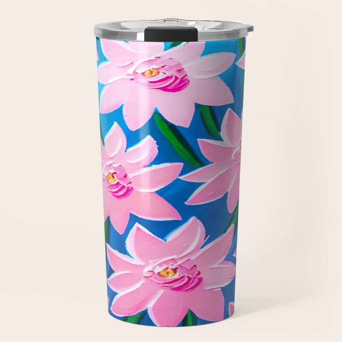 Osaka: Flower Market 03 Travel Mug Gallery Image 1