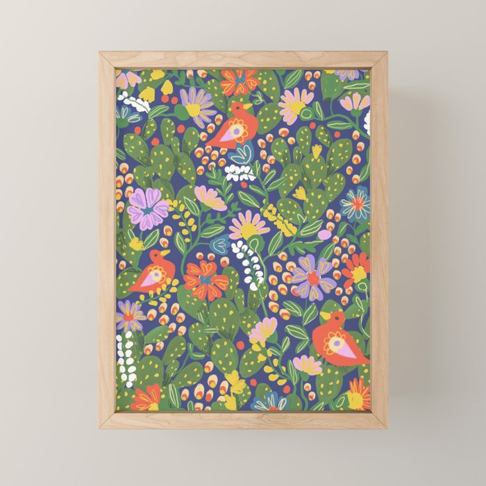 Folky Mini Art Print Gallery Image 1