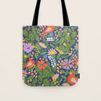 Folky Tote Bag Gallery Image 1