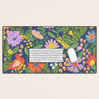 Folky Desk Mat Gallery Image 1