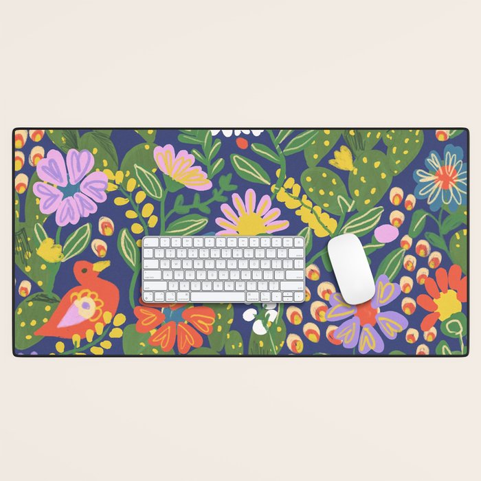 Folky Desk Mat Gallery Image 1