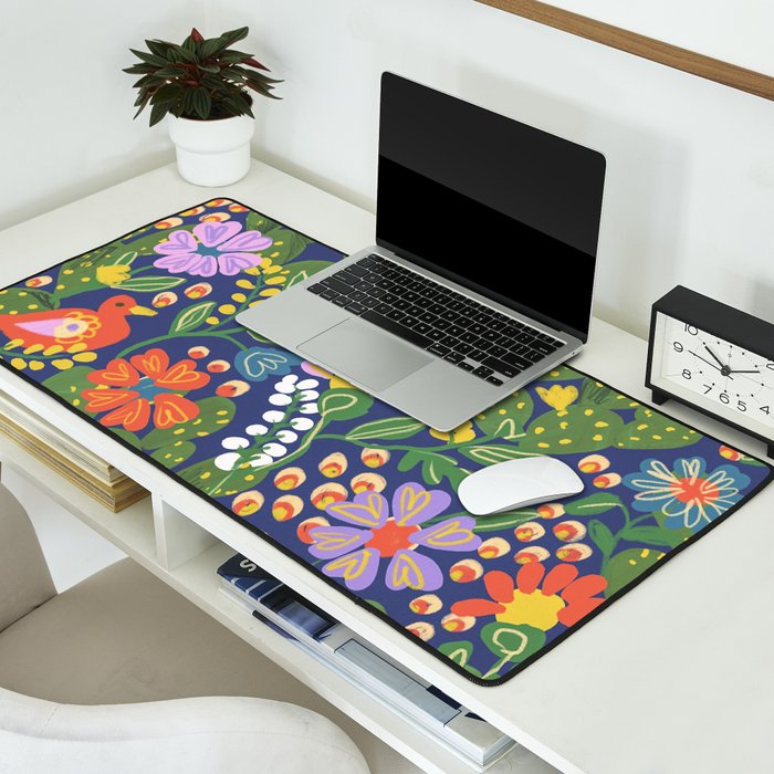 Folky Desk Mat Gallery Image 2