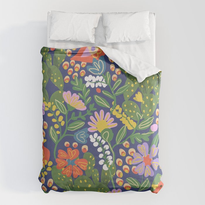 Folky Duvet Cover Gallery Image 1