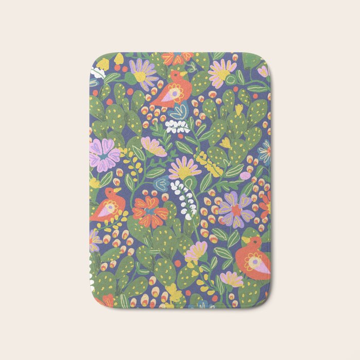 Folky Bath Mat Gallery Image 1