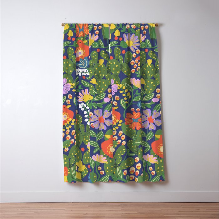 Folky Window Curtain Gallery Image 3