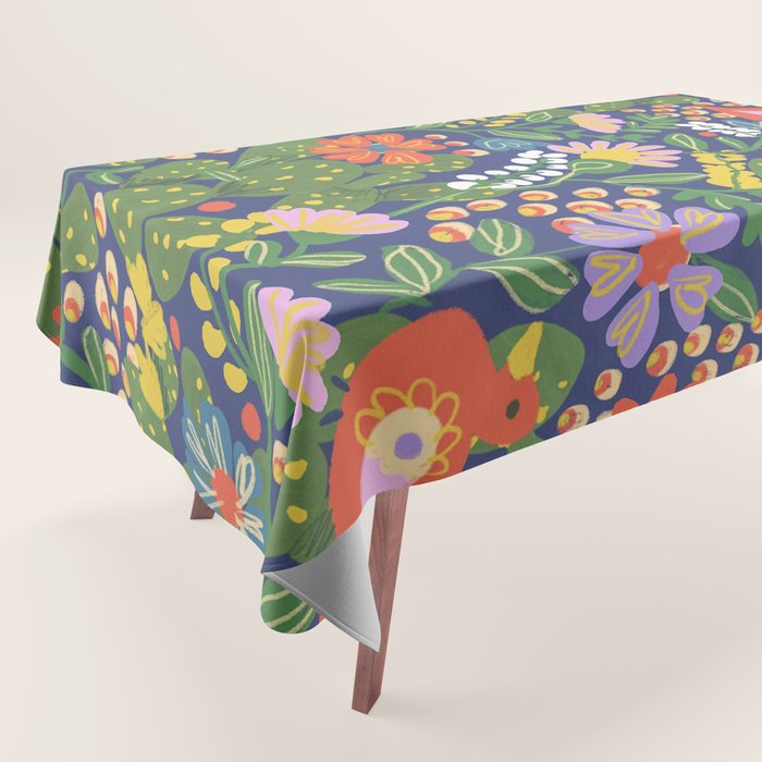 Folky Tablecloth Gallery Image 1