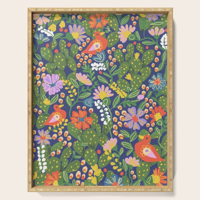 Folky Serving Tray Gallery Image 1