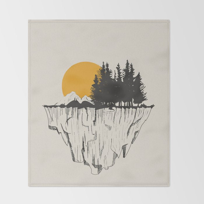 Sunrise Throw Blanket Gallery Image 2