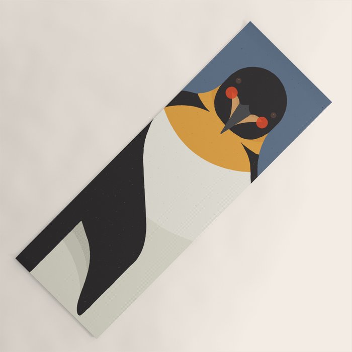Emperor Penguin, Animal Portrait Yoga Mat Gallery Image 1