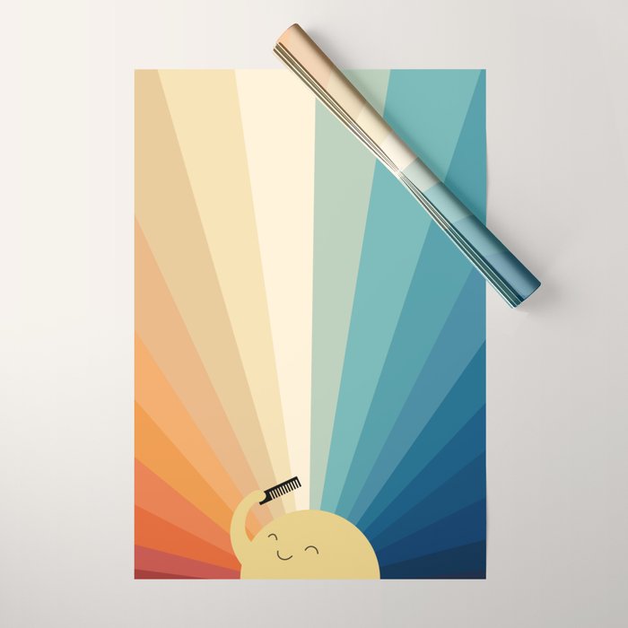 Sunshine will be ready in a minute Wrapping Paper Gallery Image 1