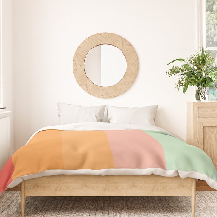 Vintage Rainbow Duvet Cover Gallery Image 3