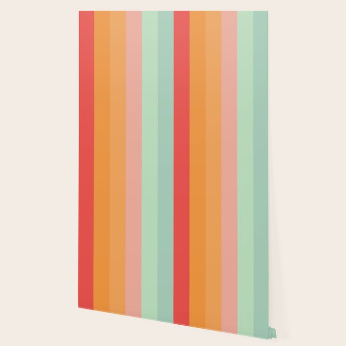 Vintage Rainbow Wallpaper Gallery Image 2