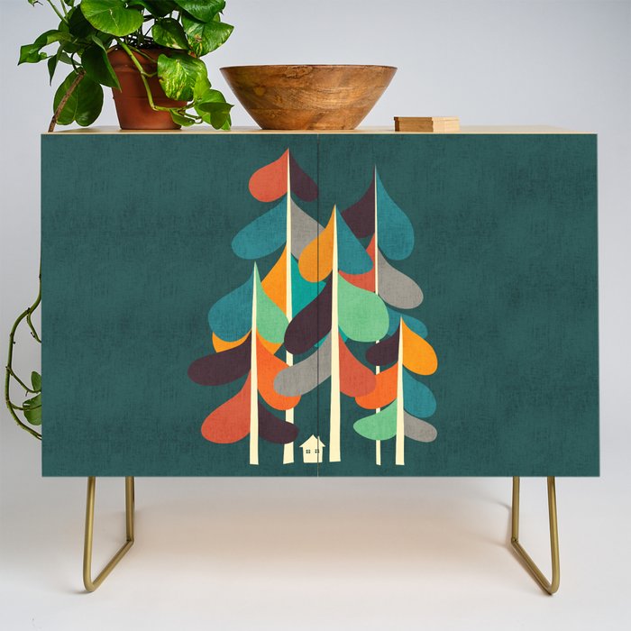 Cabin in the woods Credenza Gallery Image 1