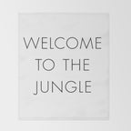 Welcome to the Jungle Throw Blanket Gallery Image 2