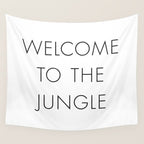 Welcome to the Jungle Wall Tapestry Gallery Image 4